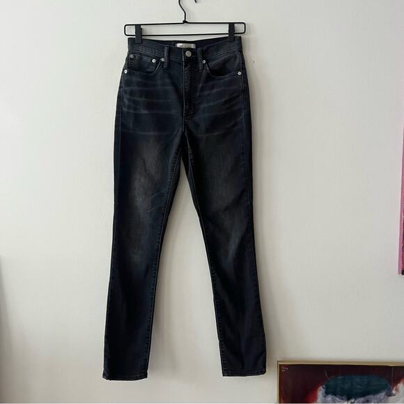 Madewell The High-Rise Slim Boyjean in Allwood Wash - Picture 3 of 10